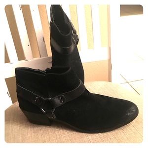 Sam Edelman suede booties